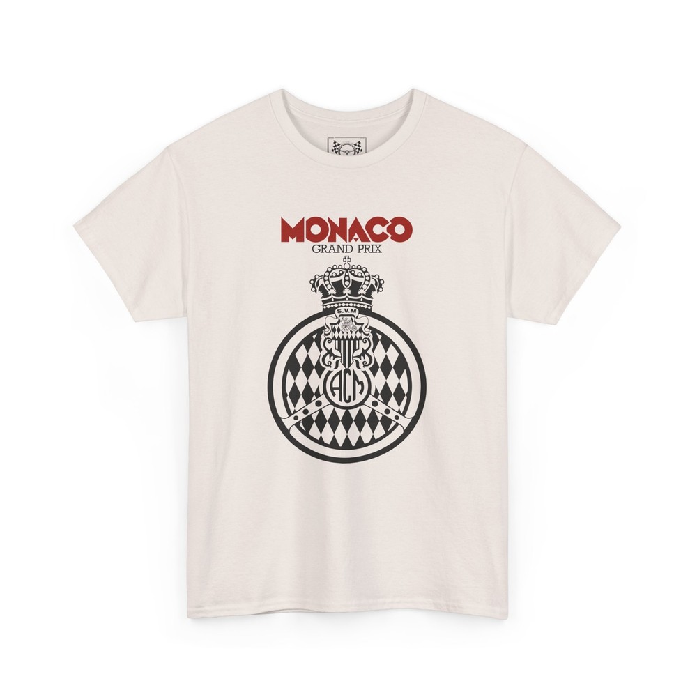 Monaco Grand Prix Vintage T-Shirt Formula Racing Circuit Tee F1 Race Fans Gift