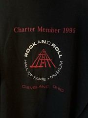 Vintage 90s Single Stitch T Shirt Size XL Rock And Roll Hall Of Fame Made In USA