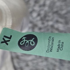 Bamboo Ave. T Shirt Men XL Undershirt Curve Hem Baselayer Stretch White Perform