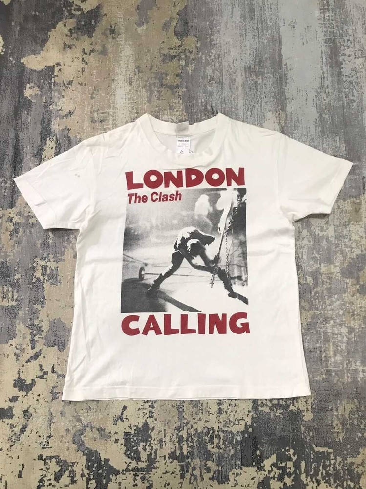 The Clash London Calling Band T-Shirt Unisex Cotton Tee All Size S -5XL