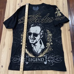 Xzavier Gentle Giant Studios Stan Lee ‘LEGEND’ Men’s M T-Shirt Black/Gold