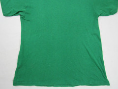 Vtg 1980s Green Blank USA Made Sportswear Basic T Shirt Sz M 38-40 50/50