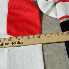 Full Send Nelk Boys F-Star Hockey Jersey White Long Sleeve Size Small NWT