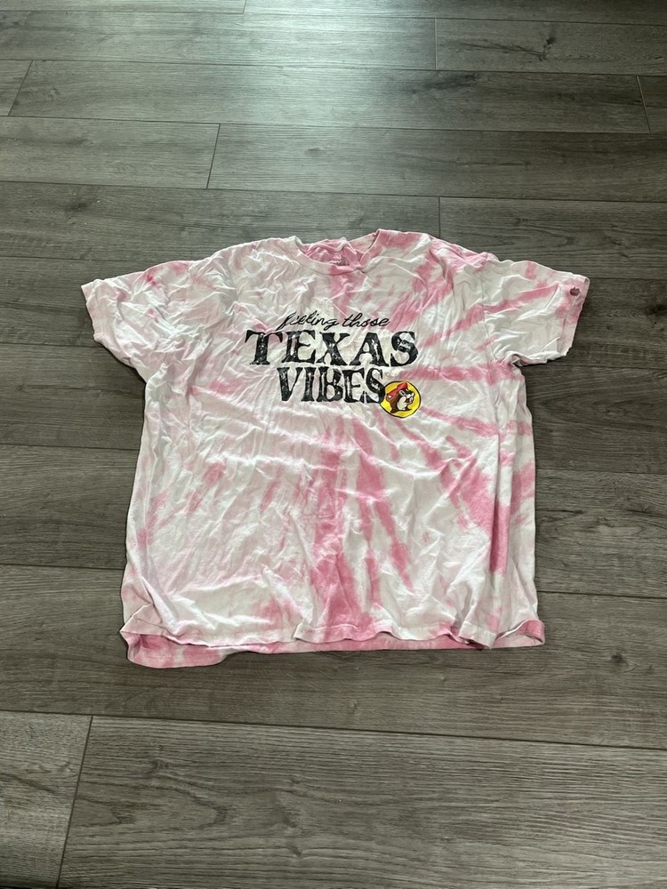 Buc-ee’s Feeling Those Texas Vibes Tie-Dye T-Shirt XL