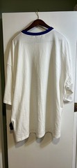adidas Men’s Fresh Tee Short Sleeve T-Shirt Black/White, Crew Neck, Size XL