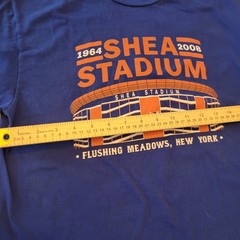 Shea Stadium 1964–2008 New York Mets T-Shirt Men’s Medium Blue Graphic Tee Used