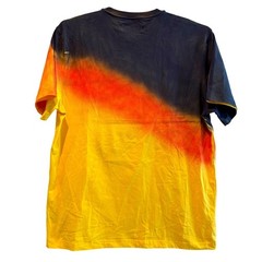 Eternity BC AD Mens XL T-Shirt Yellow Black Ombre Iridescent Bear Graphic Tee