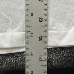 Vintage 90s Under T Shirt Hanes White Tee Mens Small single stitch Blank Plain