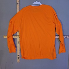 Dickies Mens Temp-iQ Cooling Performance Long Sleeve Pocket T-Shirt Orange L