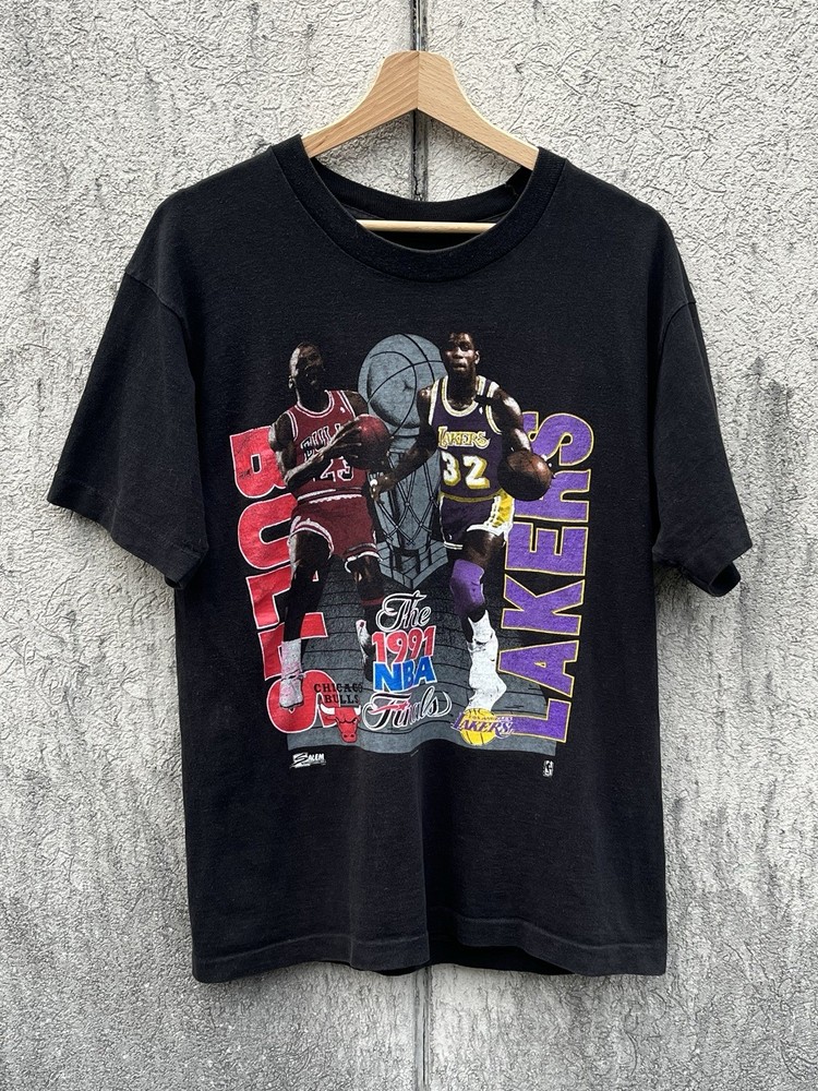 Vintage 1991 NBA Finals T-Shirt – Chicago Bulls vs Los Angeles Lakers