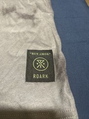 Roark Run Amok X Public Lands – Mathis Core T-Shirt, Grey – Medium MSRP $49