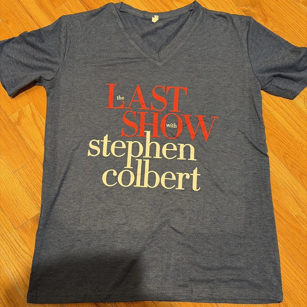 the last show with stephen colbert 2026 t-shirt
