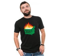 Funny T shirts, Dumpster Fire 2021, Humor 2021 Shirts, Funny 2021 Tee