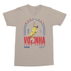 Vozinha 1 Cape Verde Tribute 2026 Soccer Fans Unisex T-Shirt Full Size
