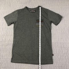 Beautiful Giant Shirt Men Large Gray Tribal Pocket Tee Heather Aztec Crewneck