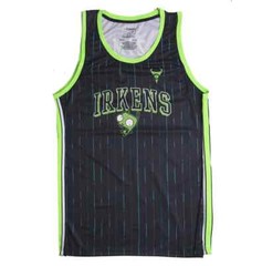 Invader Zim Basketball Jersey Style Knit Fabric Tank Top