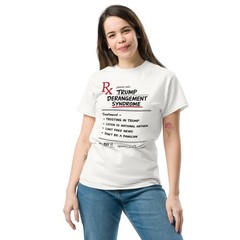 Trump Derangement Syndrome Shirt Funny Prescription Pad Tee