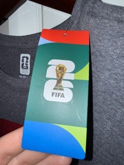 FIFA Official Licensed World Cup T Shirt XXL Dark Gray BRAND NEW WITH TAGS!!!!!