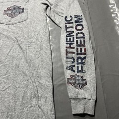 Harley Davidson Long Sleeve T Shirt Hammond Louisiana Freedom Shield Size M