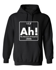 Ah! The Element Of Surprise Graphics Novelty Sarcastic Humor Men’s Hoodies