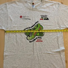 Vintage Multiple Sclerosis Society MS Walk Christopher & Banks Wisconsin Shirt L
