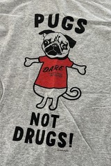 DARE “Drugs Not Pugs” T-Shirt Various Sizes New Old Stock Drug Education Vintage
