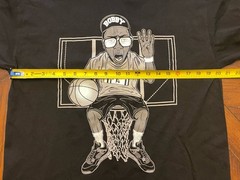 Bobby Fresh Spike Lee Mars Jordan Men’s L Black TShirt NBA Hip Hop