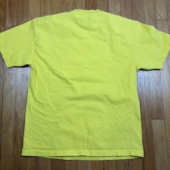 2009 M&Ms Yellow M&M Graphic T Shirt Size Large All Over Print AOP Short Sleeve