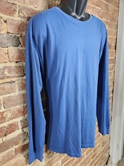 Blue Mountain Tshirt Longsleeve XL Men Chest 48″ Length 29.5″