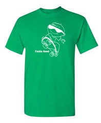 Feelin Good Skater Sarcastic Humor Graphic Novelty Funny T Shirt