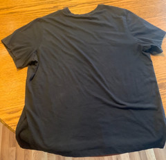 Nike T-Shirt XXL Black Yellow Men’s Short Sleeve Graphic Tee Used
