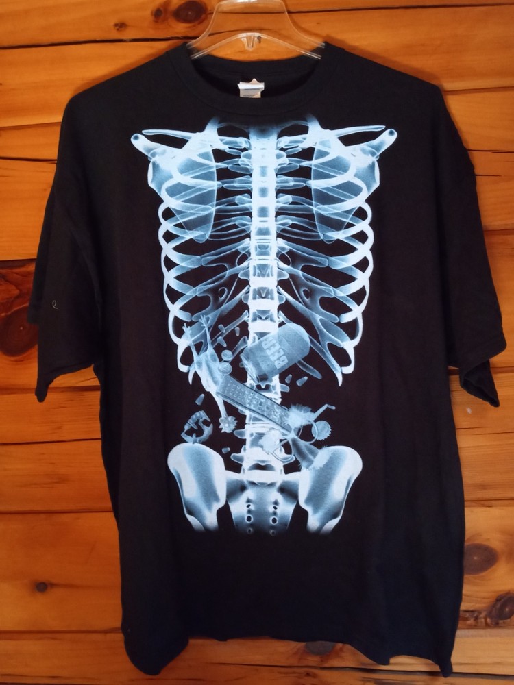 Delta Pro Weight X-RAY T-SHIRT Adult 3XL, Black