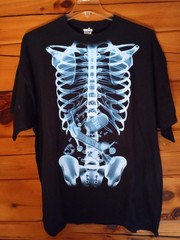 Delta Pro Weight X-RAY T-SHIRT Adult 3XL, Black