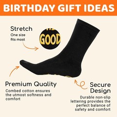 60th Birthday Gifts – 60 Year Old Socks with Birthday Card for Dad Mom, Gifts…