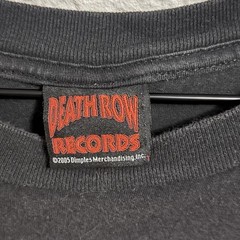 Vintage 2005 Death Row Records Shirt 4XL T Tupac Snoop Dre Hip Hop History Tee