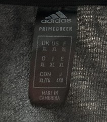 Adidas AEROREADY Athletic T-Shirt/ Men’s (XL) Gray Cotton Blend