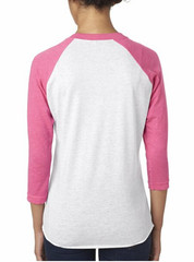 Next Level Unisex Tri-Blend 3/4-Sleeve Raglan T-Shirt