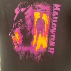 Halloween II T Shirt Michael Myers Movie Black Size L