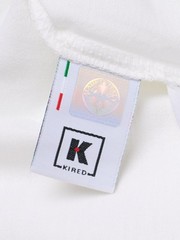 KITON KIRED “Kiss” White Exclusive Crepe Cotton Short Sleeve T-Shirt NEW