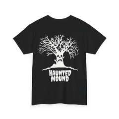 I Love Haunted Mound Tee Shirt Sematary T-Shirt, 2 Side Black Short Sleeve