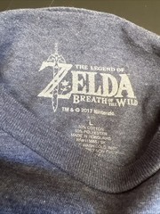 Lot Of 2 Legend of Zelda Size Large Shirts See Pics