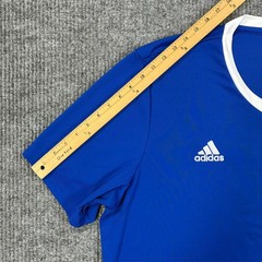 Adidas Aeroready 2XL Blue Soccer Jersey Athletic Training Shirt Performance Tee