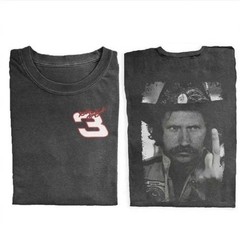 Retro 90 Nascar Racing Middle Finger Trendy Dale Earnhardt Graphic Unisex TShirt