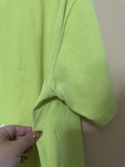 Carhartt Hi-Vis Short Sleeve Pocket T-shirt Men L Loose Fit Neon Yellow
