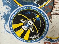 Spacecraft Shirt Adult XL Discovery STS-131 Support Crew Dutton ISS NASA White