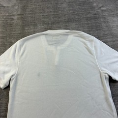 Polo Ralph Lauren Shirt Mens Large White Henley Thermal Sleepwear Waffle Knit