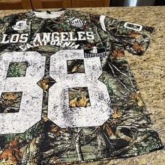ROMWE T-Shirt Street Life Men’s 2XL 88 Number Branches Short Sleeve Jersey Cpix