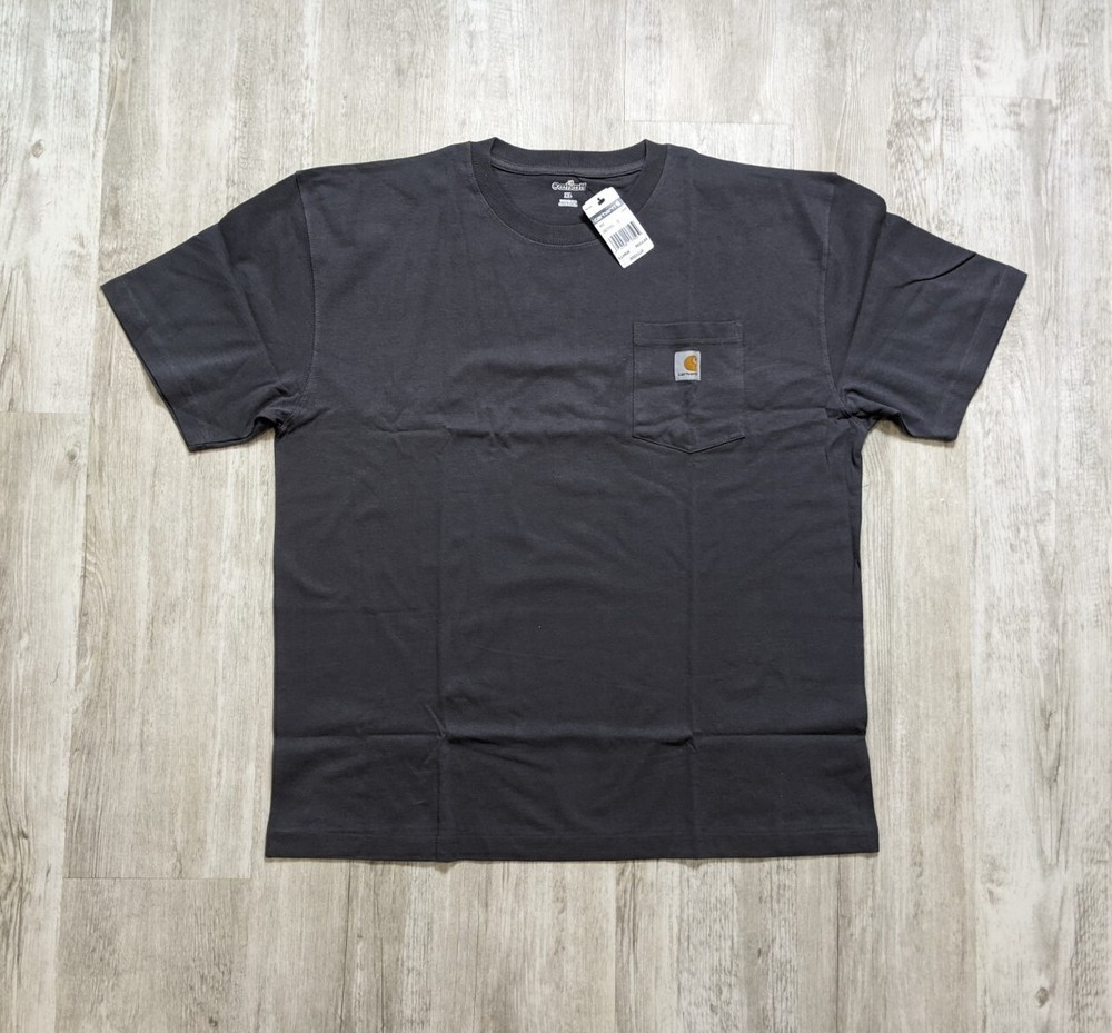 NWT Carhartt Short Sleeve Charcoal IRREGULAR Pocket T-Shirt Men’s XL