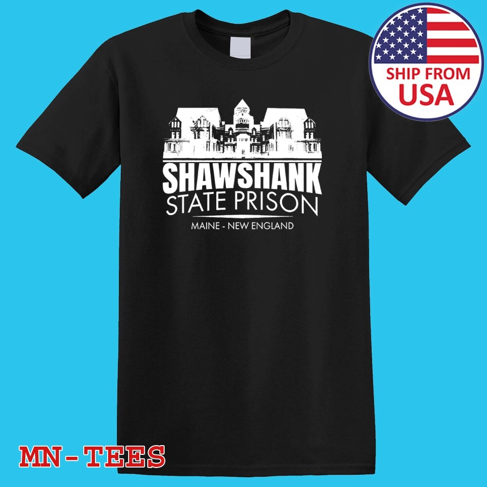 Shawshank State Prison New England Shawshank Redemption Black Size S-5XL
