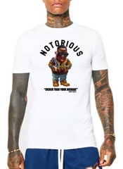 NEW Art Society x SWOD TOONS NOTORIOUS BIGGIE WHITE Tee Shirt SMALL-3XLARGE